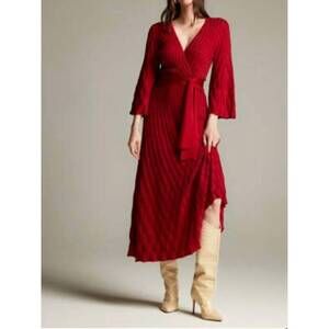 NEW MARIA PAVAN quebec dress in red